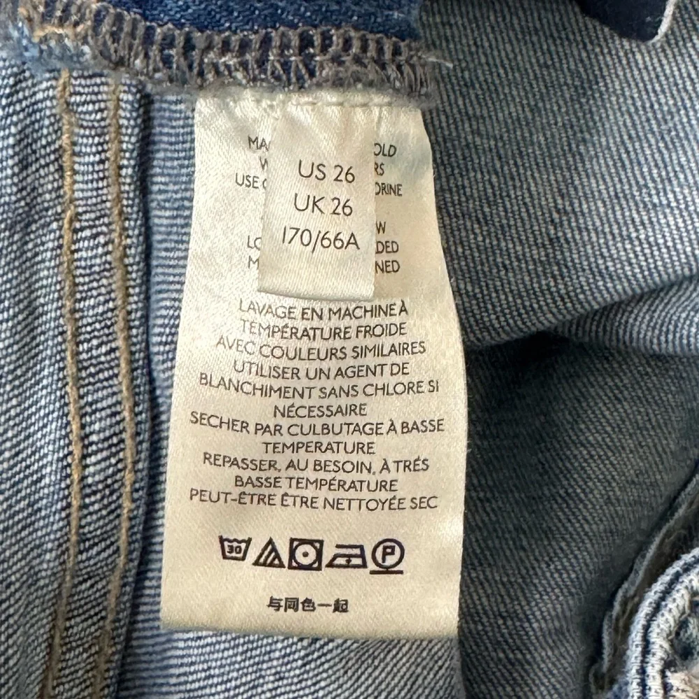 Pilcro and the Letterpress by Anthropologie Slim Boyfriend Distressed Blue Jeans - Picture 13 of 16